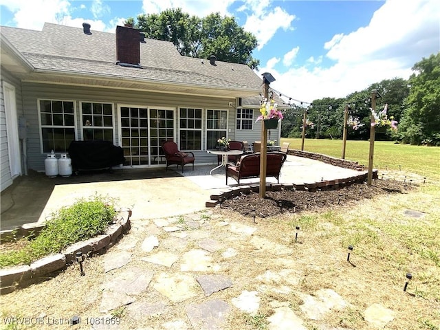 3109 Twin Lakes Pl, Alma, AR 72921 - view of patio / terrace with a grill