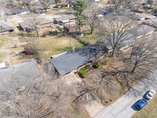 birds eye view of property featuring a residential view