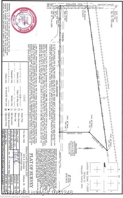 TBD S 4750th Rd, Muldrow, OK 74948