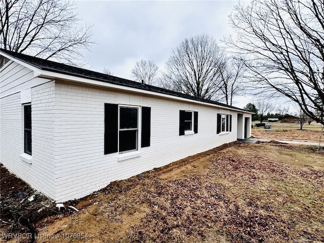 view of side of property