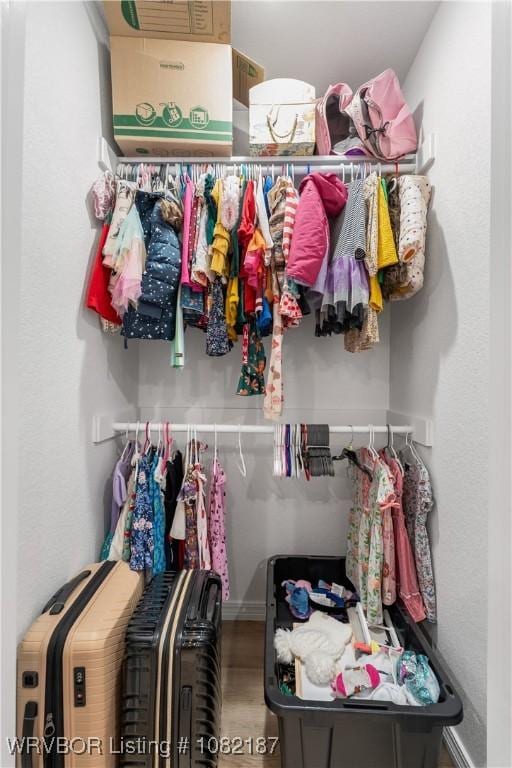 14008 White Bluff Rd, Fort Smith, AR 72916 - spacious closet featuring wood finished floors