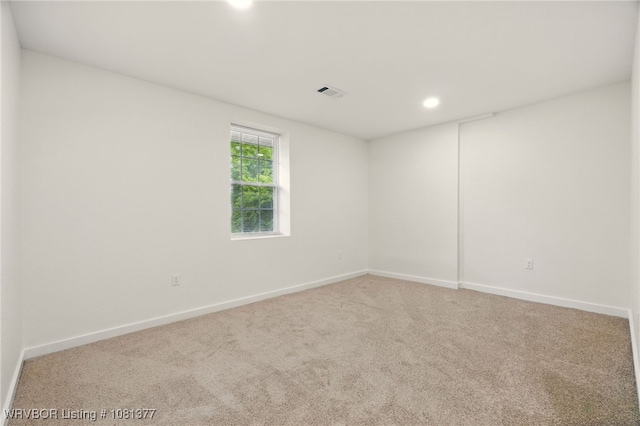 925 Cedar St, Van Buren, AR 72956 - empty room with carpet, baseboards, and recessed lighting
