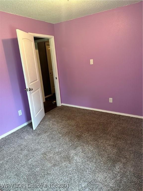 9423 Gate Nine Cutoff, Fort Smith, AR 72916 - spare room with carpet and a textured ceiling