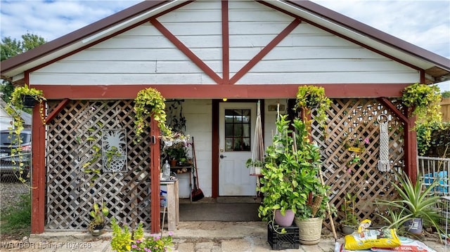 view of bungalow-style house