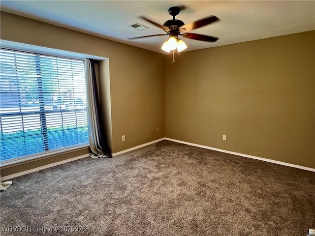 2205 Crosshill Rd, Fort Smith, AR 72908 - carpeted spare room with a ceiling fan and baseboards