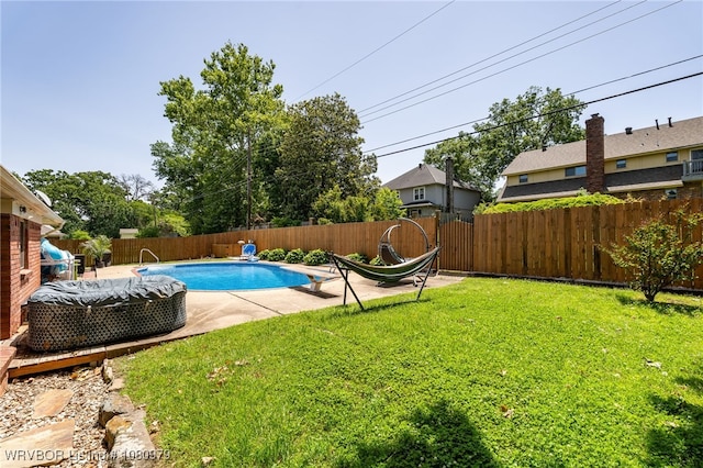 7118 S T St, Fort Smith, AR 72903 - view of swimming pool with a patio