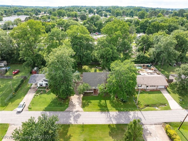 505 7th St, Barling, AR 72923 - bird's eye view