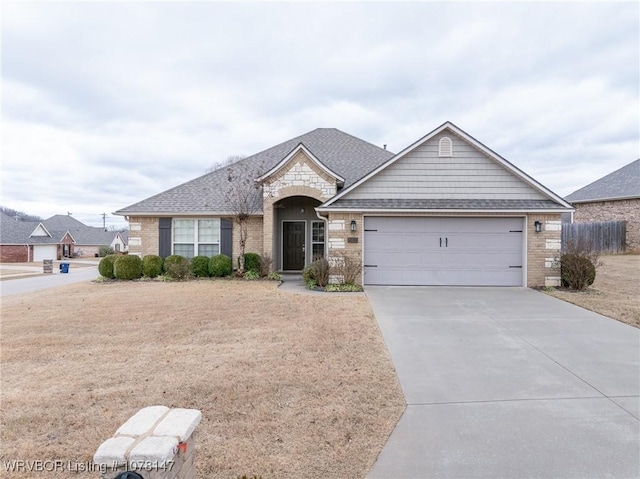 ranch-style house with a garage