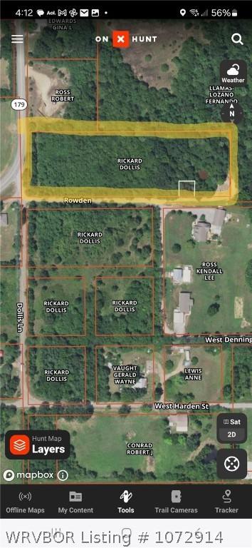 000 Rowden, Altus AR, 72821 land for sale