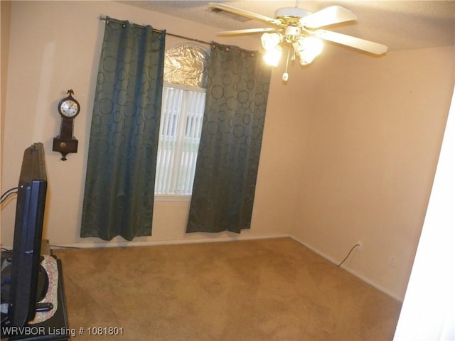 306 Crestview Dr, Van Buren, AR 72956 - spare room with carpet and ceiling fan