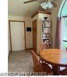 700 Timber Ridge Rd, Howe, OK 74937 - dining room with a ceiling fan