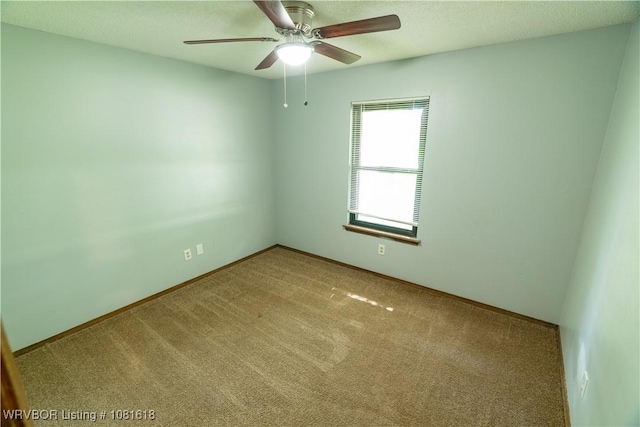 8617 S 15th St, Fort Smith, AR 72908 - spare room with carpet and a ceiling fan