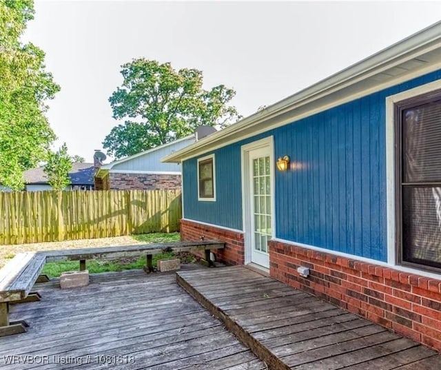 8617 S 15th St, Fort Smith, AR 72908 - view of deck