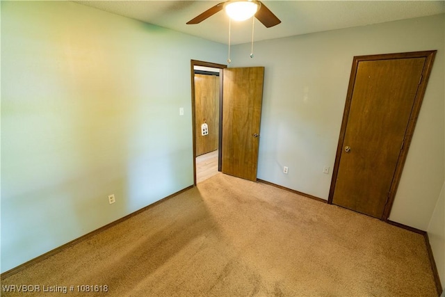 8617 S 15th St, Fort Smith, AR 72908 - unfurnished bedroom featuring carpet and ceiling fan