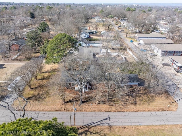 drone / aerial view featuring a residential view