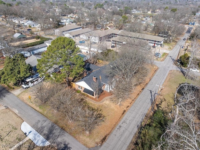 birds eye view of property featuring a residential view