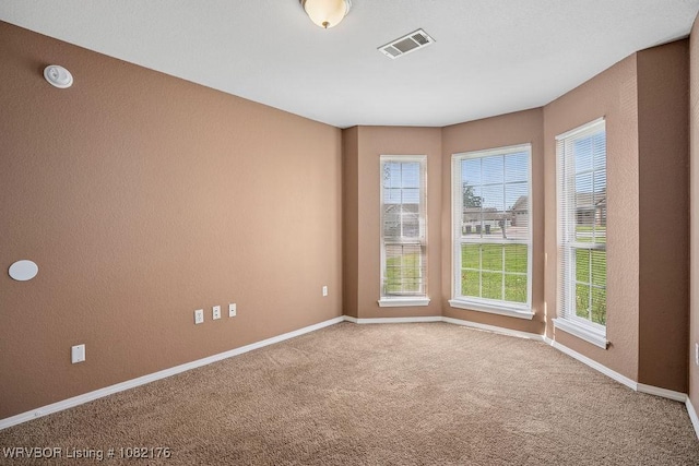 3707 Princeton Ct, Van Buren, AR 72956 - spare room featuring carpet and a smoke detector