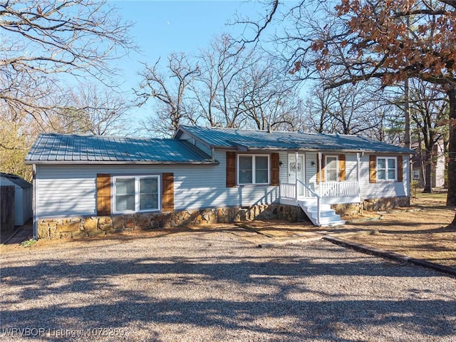 view of ranch-style house