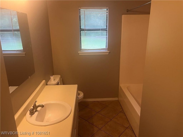 1505 6th Ter, Barling, AR 72923 - bathroom with tile patterned flooring, healthy amount of natural light, vanity, and shower / bath combination