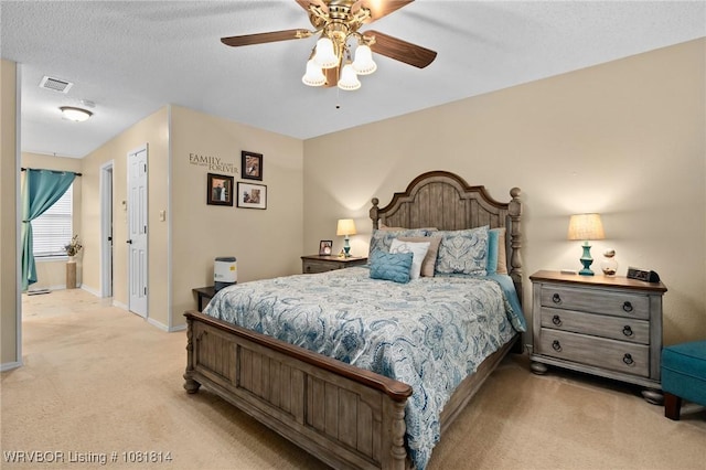 2508 Roxbury Ln, Fort Smith, AR 72908 - bedroom featuring light colored carpet and ceiling fan