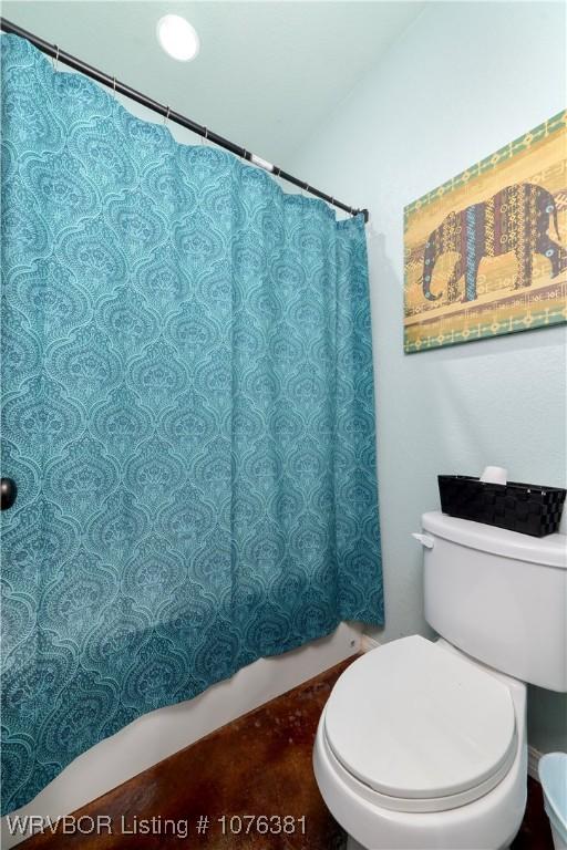 bathroom with toilet