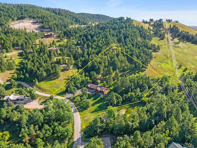 view of birds eye view of property