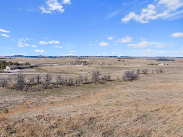 exterior space featuring a rural view