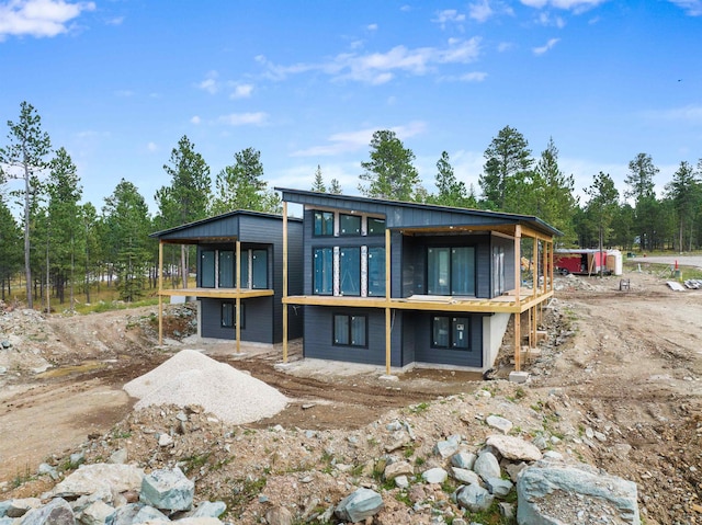 view of rear view of house