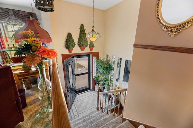 foyer entrance featuring a wealth of natural light