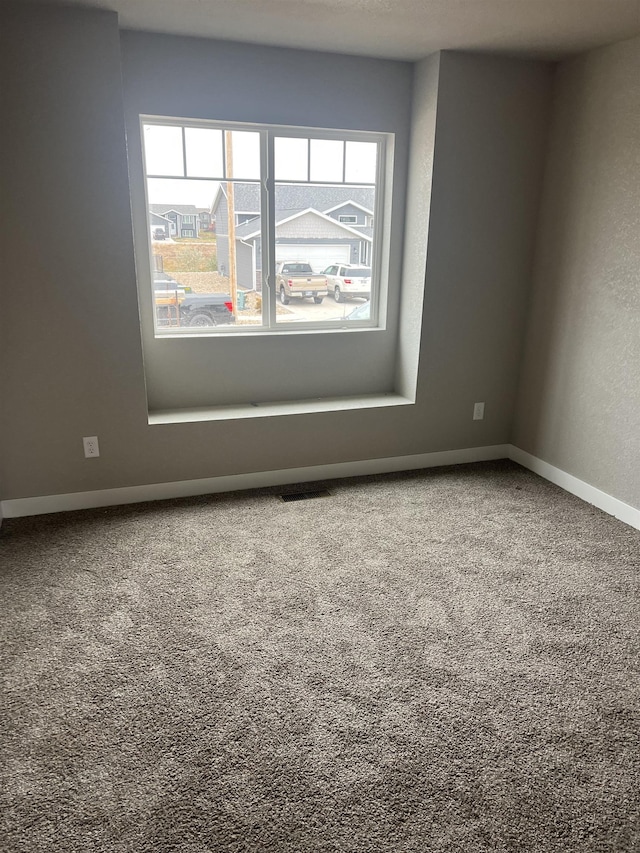 empty room featuring carpet