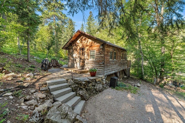 view of rear view of house