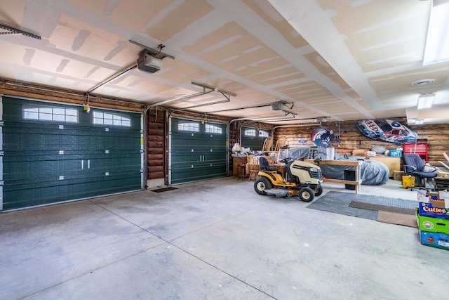 23470 Mineral Ln, Hill City, SD 57745 - garage featuring a garage door opener