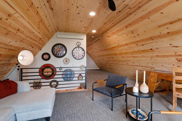 living room with a wall mounted AC, light wood-type flooring, and a notable chandelier