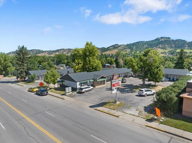 230 N Main St, Spearfish, SD 57783 - drone / aerial view of a mountain backdrop