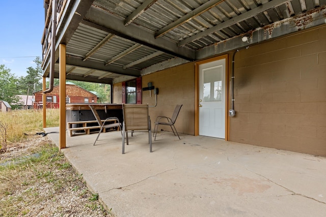 view of patio / terrace