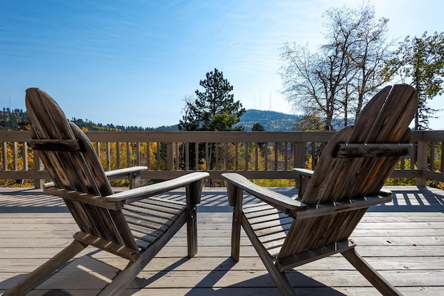 view of deck