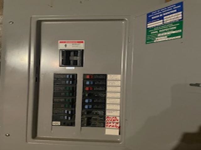 utilities featuring electric panel