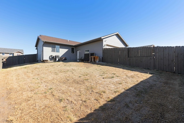 view of rear view of property