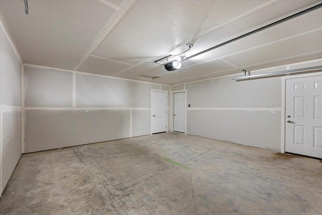 10899 Eagle Ct, Belle Fourche, SD 57717 - garage with a garage door opener