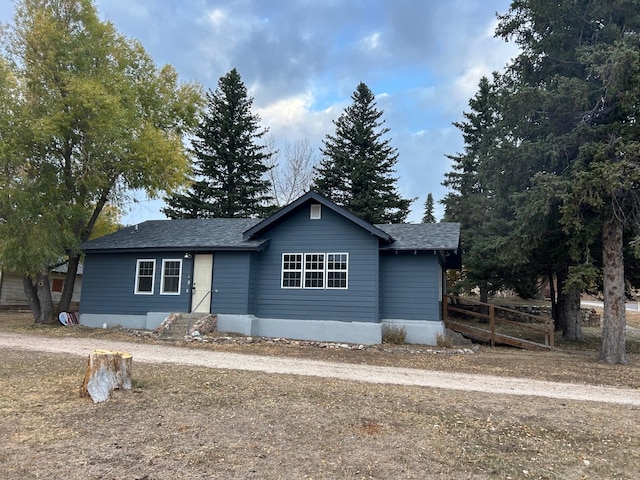 view of front of house