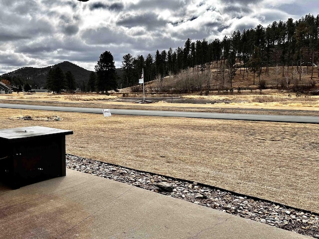 115 Minor Lake Cir, Hill City, SD 57745 - view of yard featuring a mountain view