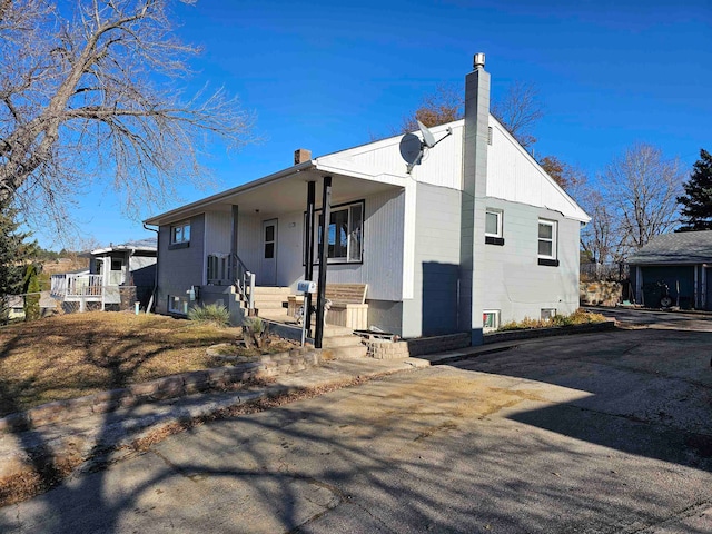 view of back of house