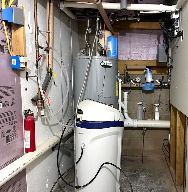 utilities with water heater