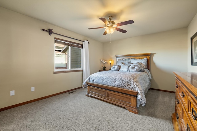 5017 Misty Woods Ln, Rapid City, SD 57701 - bedroom featuring carpet flooring and ceiling fan