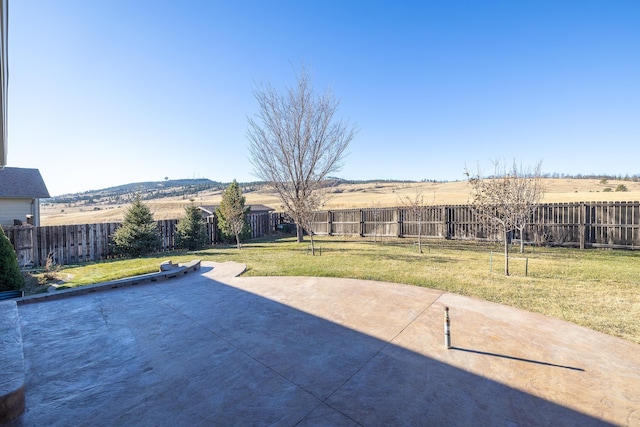 5017 Misty Woods Ln, Rapid City, SD 57701 - exterior space with a yard and a patio