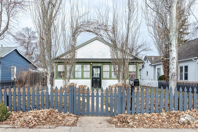 view of bungalow-style house