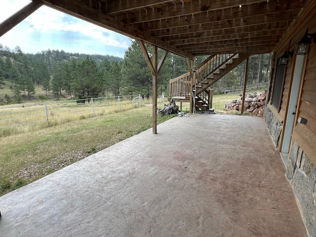 view of patio / terrace