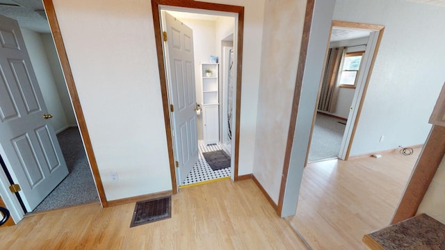 171 N Newton Ave, Hill City, SD 57745 - hall with light hardwood / wood-style flooring