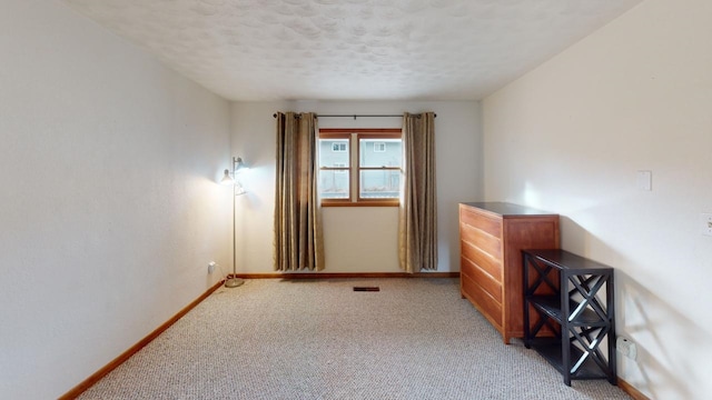171 N Newton Ave, Hill City, SD 57745 - spare room featuring light colored carpet and a textured ceiling