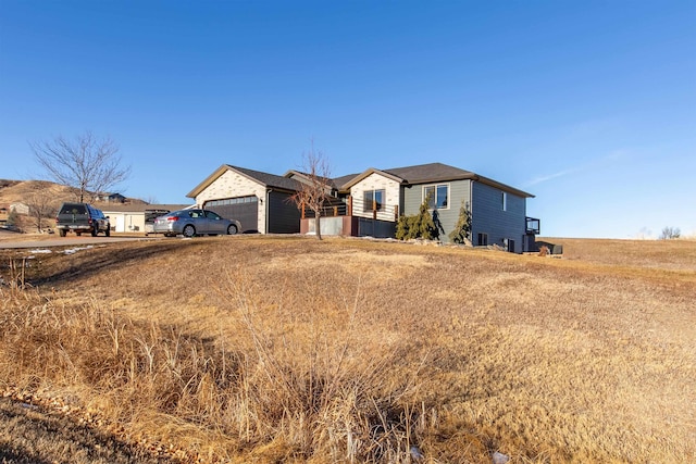 ranch-style house with a garage